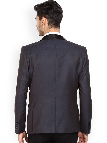 BLACKBERRYS NAVY SINGLE-BREASTED SLIM FIT BLAZER