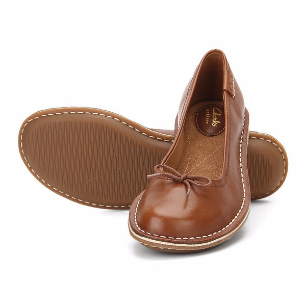 TUSTIN TALULAH TAN BELLY SHOES pro