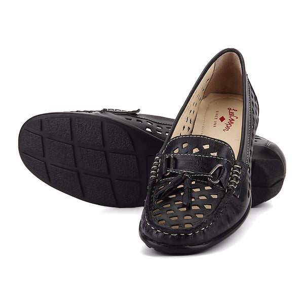 BLACK MOCCASINS pro
