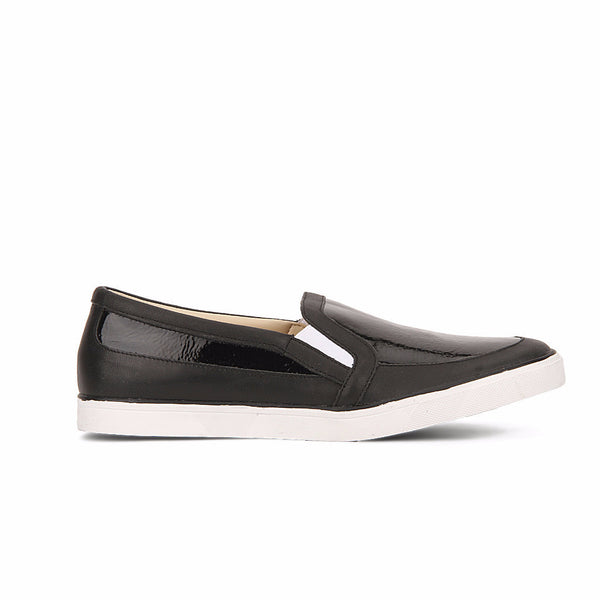 BLACK LIFESTYLE SHOES