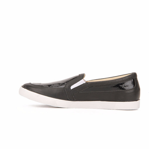 BLACK LIFESTYLE SHOES