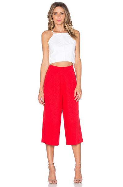 BUTTON FRONT CROP TOP